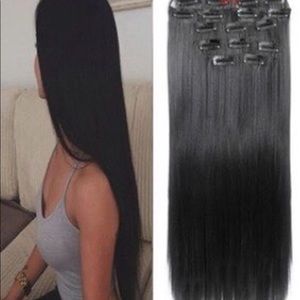 💜5 ⭐️ Rated 24” Synthetic Hair Extensions Set💜